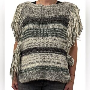 Isabel Marant Tweed Pattern Crew Neck Sweater